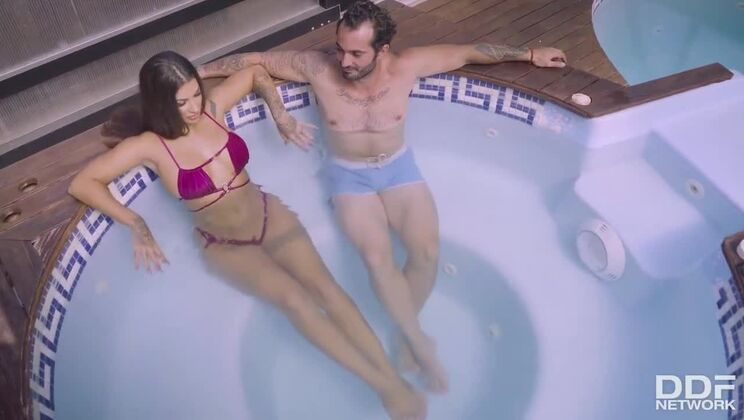 [DDFNetwork] - Tattooed Susy Gala's Poolside Sex - Susy Gala