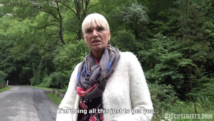 Czech Blonde Mature 113