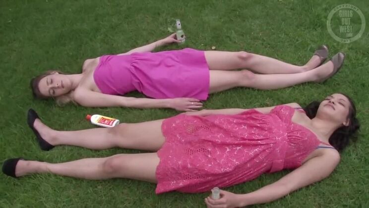 [GirlsOutWest] - Celine And Tello Lesbian Brunette Lovers - Celine  Tello