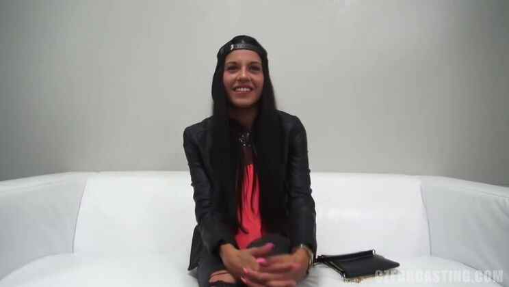 [CzechCasting] - Skinny Czech Brunette Evelin's Anal Casting