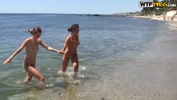 [WTFPass] - Blonde Carol Vega's Wild Beach Party - Carol Vega