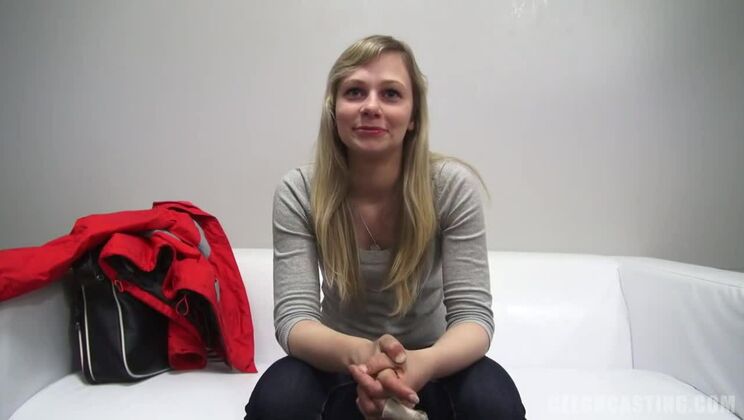 [CzechCasting] - Renate's Casting Couch: Blonde and Pierced - Nick Whitehard - Barcelona