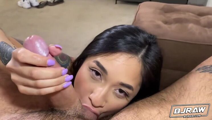 [BJRaw] - Avery Black - Slobbery Skills and Big Tits - Avery Black
