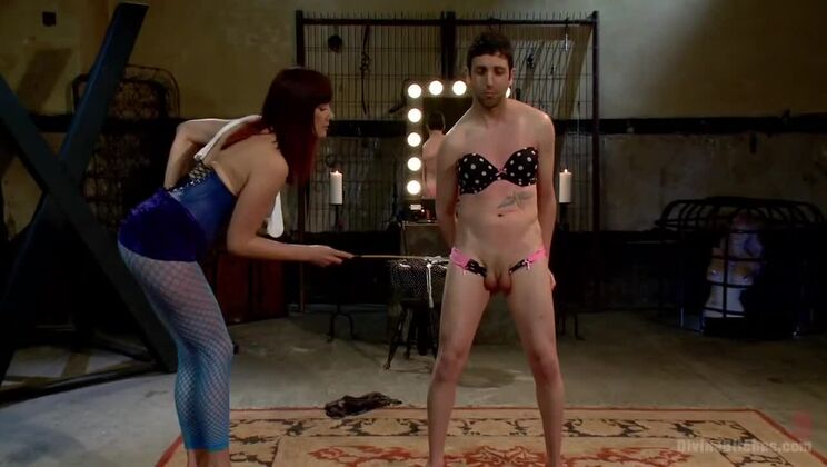 [DivineBitches] - Slave Bella Rossi Gets Pimped Out and Face Sat - Bella Rossi