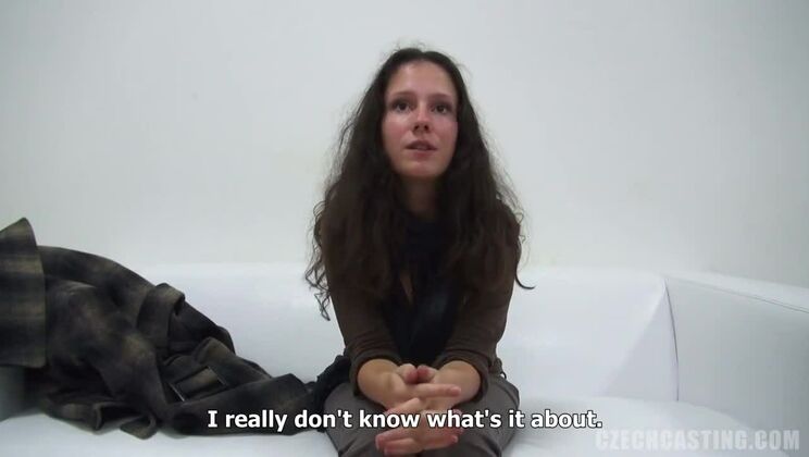 [CzechCasting] - Amateur Brunette Dominika