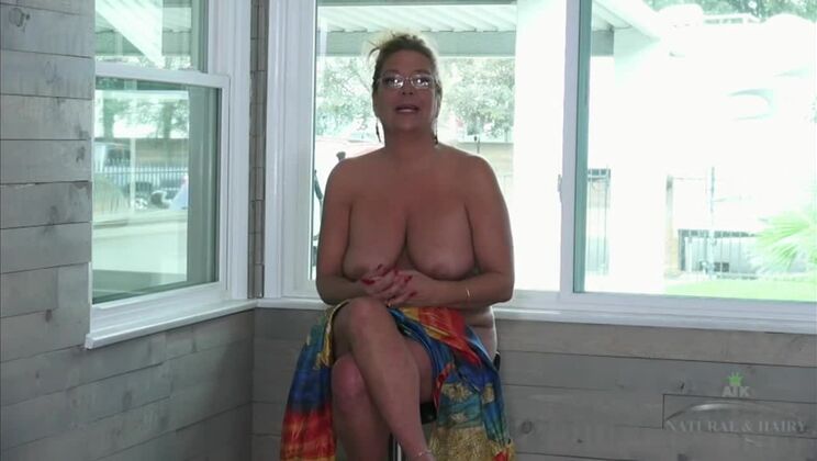 [AuntJudys] - Karen Summer: Hairy and Mature Porn - Karen Summer