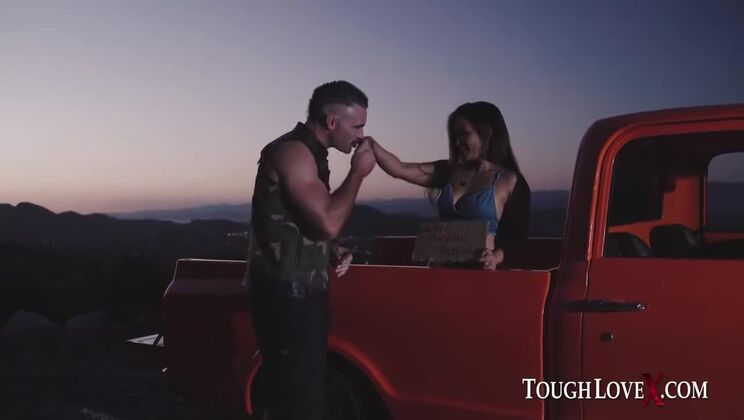 [ToughLoveX] - Fucked Up: Lana Violet's Truck Stop Tease - Lana Violet