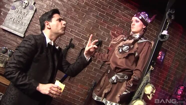 Big Cock Facial For Cherise In Lingerie