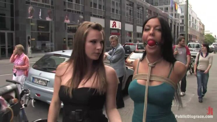 [PublicDisgrace] - ANGELICA HEART'S EUROPEAN BDSM ADVENTURE: Big Tits and Punishment - Angelica Heart - Zenza Raggi