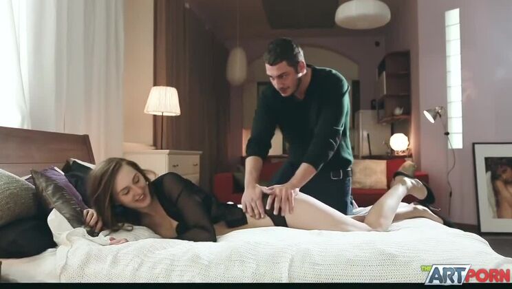 Facial Cum with Timur and Ariadna