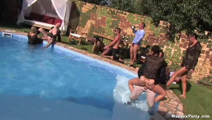 [Tainster] - Jasmine Black Lesbian Fun In Pool - Jasmine Black