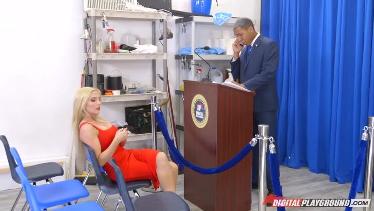 [DigitalPlayground] - Christie Stevens Goes Anal with Presidents - Ricky Johnson - Christie Stevens