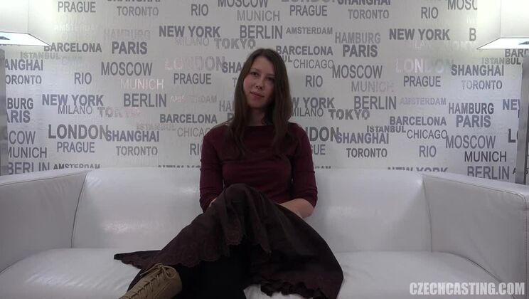 [CzechCasting] - Brunette Babe Pavlina Unleashed - Ryan Reid