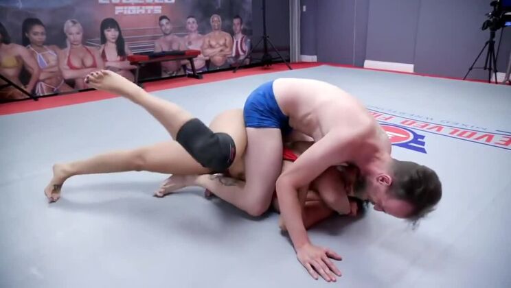 [EvolvedFights] - Chad Diamond Gives Sheena Ryder A Facial And Anal Punishment - Sheena Ryder - Chad Diamond