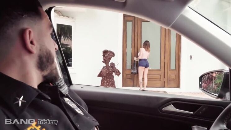 [Bang!Trickery] - Tattooed Anna Chambers Gets Tricked By A Big Cock Cop - Anna Chambers