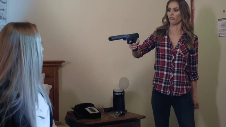 [Flixxx] - Brunette Beauty Elena Koshka's Lesbian Night Out - Elena Koshka - Molly Stewart