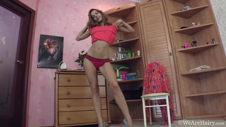 [WeAreHairy] - Mimi Lea's Solo Show: Hairy, Oiled Up - Constanse Dennie