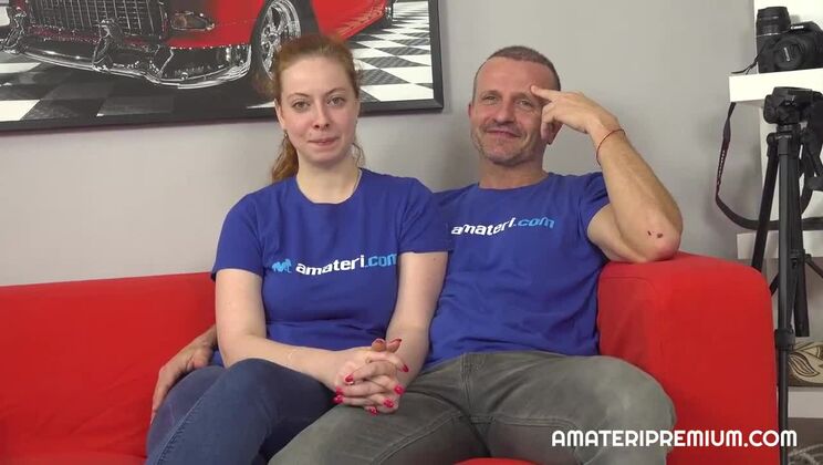 [AmateriPremium] - European Redhead Mia El Camino Gets Naomi By George Uhl - George Uhl - Mia El Camino