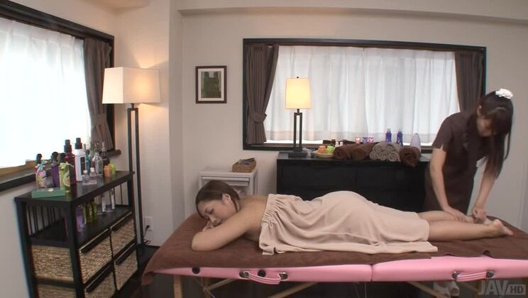 [JavHD] - Yuna Harumoto and Maika's Lesbians inLove Scene