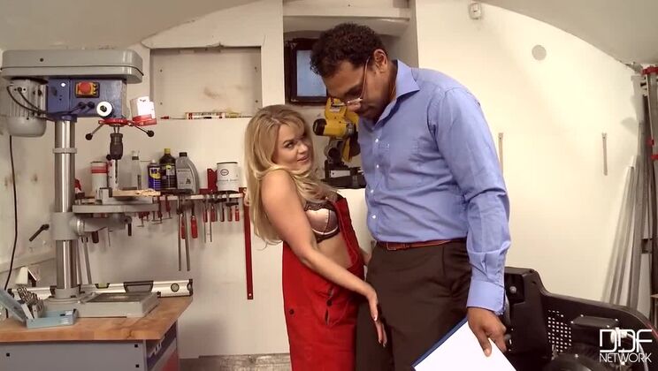 [OnlyBlowjob] - Interracial Fun with Barra Brass - Barra Brass