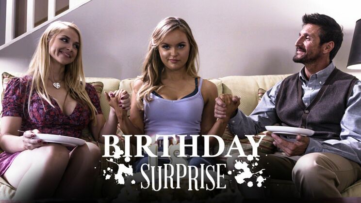 [PureTaboo] - Blonde Teen Threesome Birthday