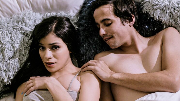 [PureTaboo] - Brunette Natural Tits Cumshot