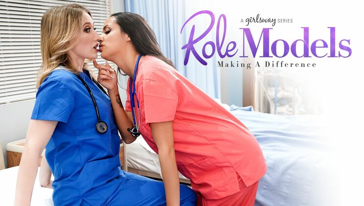 [Girlsway] - Face Sitting Fantasies: Blonde And Brunette - Sofi Ryan - Riley Reyes