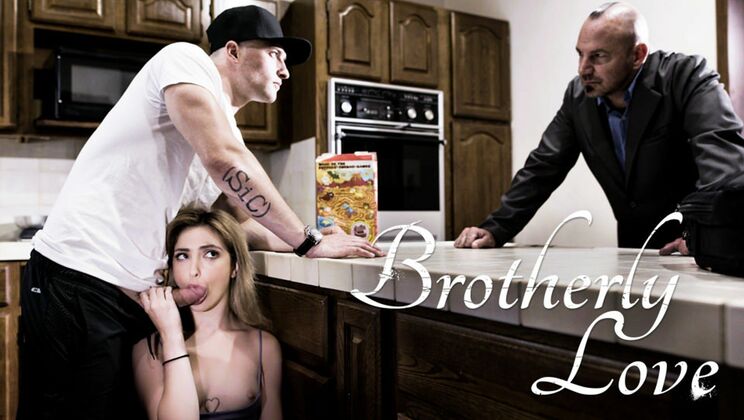 [PureTaboo] - Stepdaughter Gets Fucked By Stepbrother