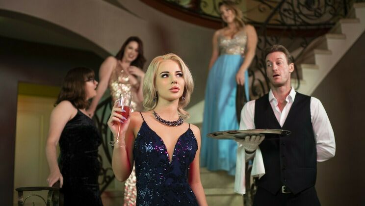 [Babes.com] - Natural Tits Babe in Reverse Cowgirl - Ryan Mclane - Bella Elise Rose