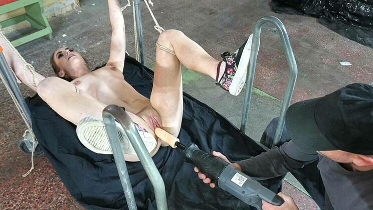 [Submissed] - Dominated Lenna Ross with Toys and Machines - Lenna Ross