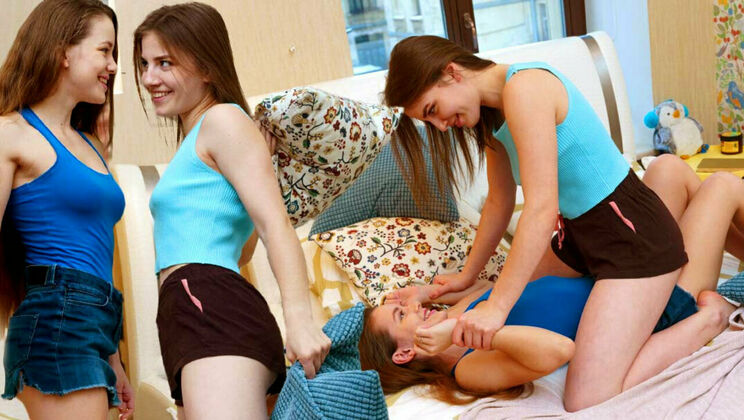 [ClubSweethearts] - Shaved Pussy Lovers Compete - Flamy Nika - Milana Taylor