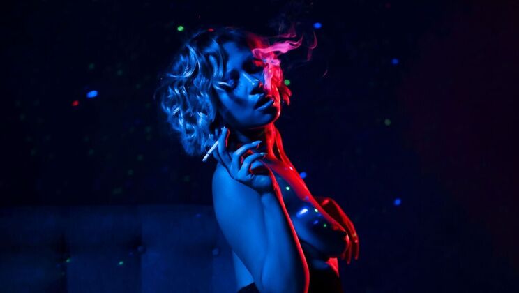 [Brazzers] - Blonde Fishnet Fucking - Danny D - Gabi Gold