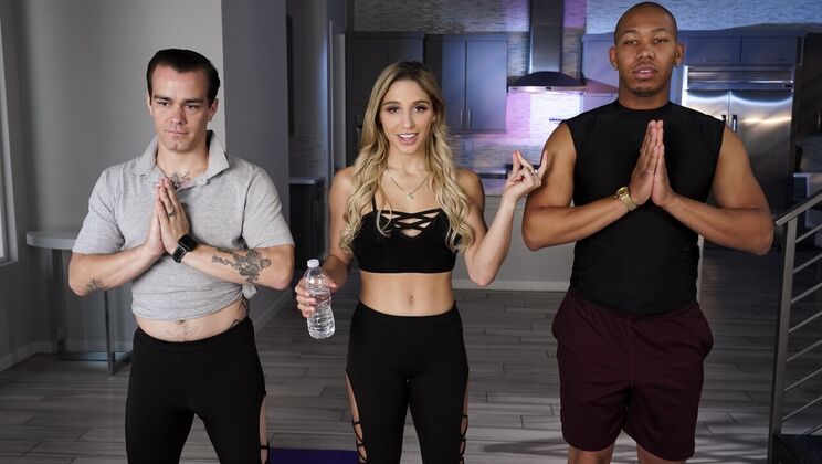 [Brazzers] - Blonde Bombshell Abella Danger's Naughty Workout - Ricky Johnson - Abella Danger