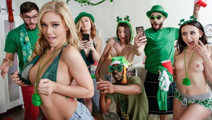 [DareDorm] - Cowgirl Cum Swapping Frenzy - Logan Long - Kali Roses - Kat Monroe - Miki Cruz