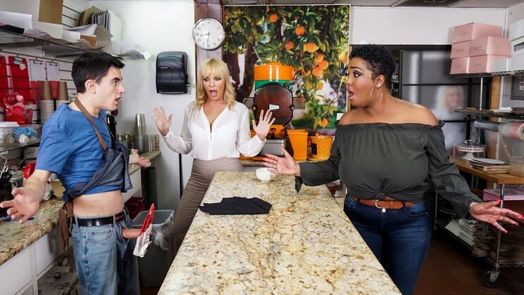 [LilHumpers] - Tattooed Barista in Hardcore Action