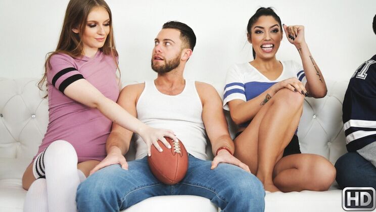 [SneakySex] - Sunday's Sizzling Sluts - Vanessa Sky - Seth Gamble - Maya Kendrick