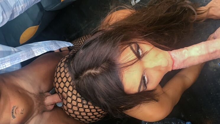 [FemaleFakeTaxi] - Outdoor Orgasms for Princess Jas with Two Guys