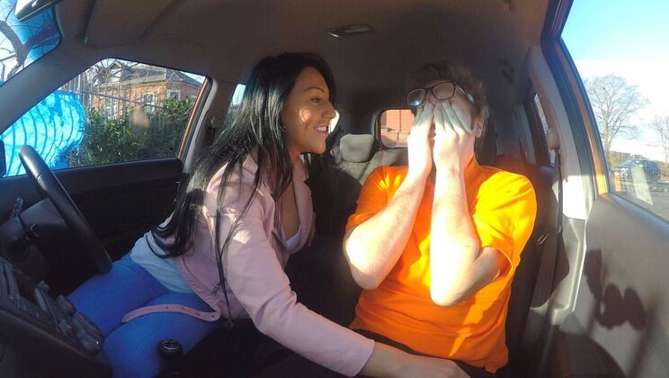 [FakeDrivingSchool] - Rebel Teen's Creampie Adventure