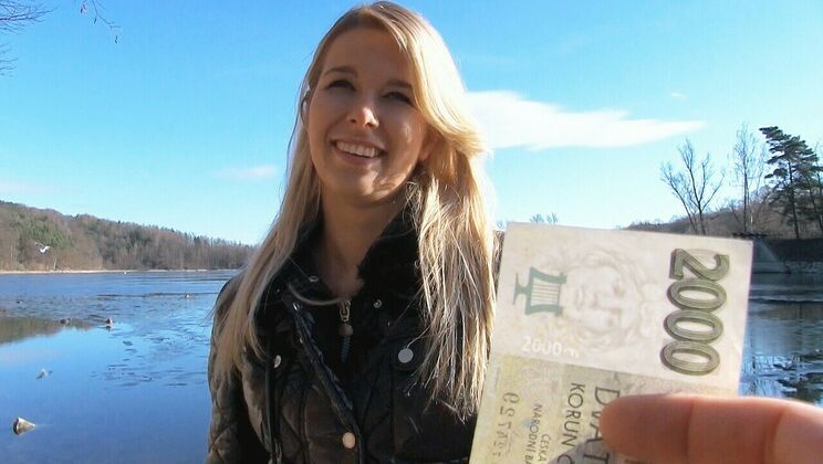 [PublicPickups] - Euro Blonde Outdoors With Nikky Dream - Nikky Dream