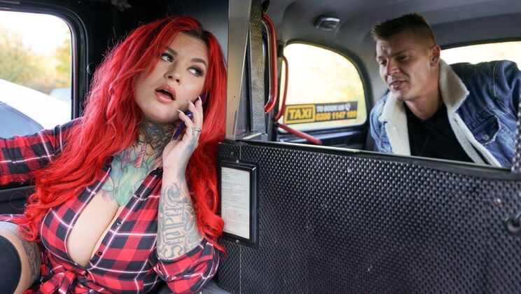 Fucked by Big Cock in Taxi
