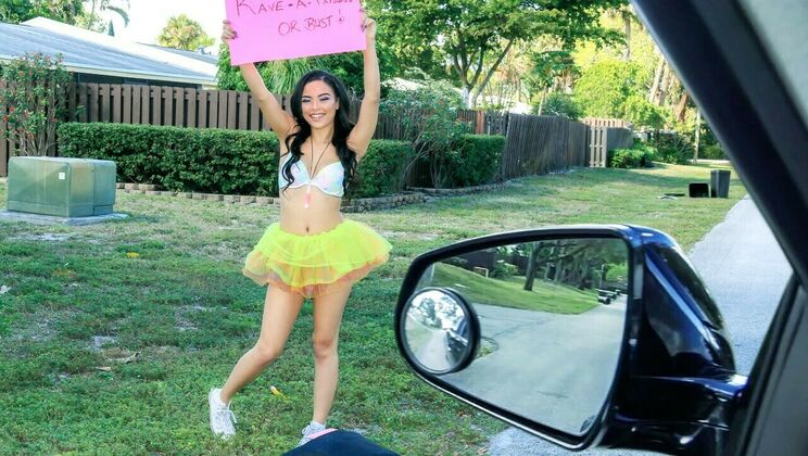 [StrandedTeens] - Ebony Babe Gets Dirty in Open Field - Tony Rubino - Maya Bijou