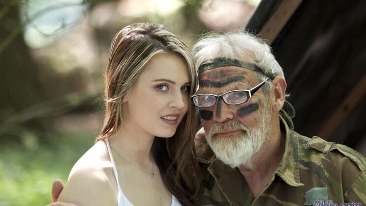 [Oldje] - 69 in the Woods with Blonde Nymph - Peter - Lucianna Karel