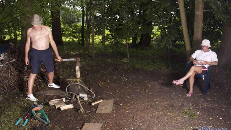 Young Alessandra Jane's Outdoor Fun