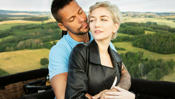 Czech Couple's Cloudy Encounter