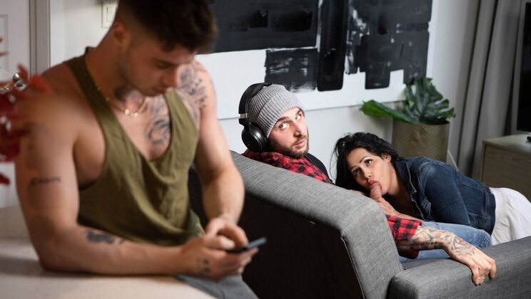 [TransAngels] - Cheating Bimbo Gets Caught - Tony D'Angelo - Bruce Huxley - Isabella Gomez