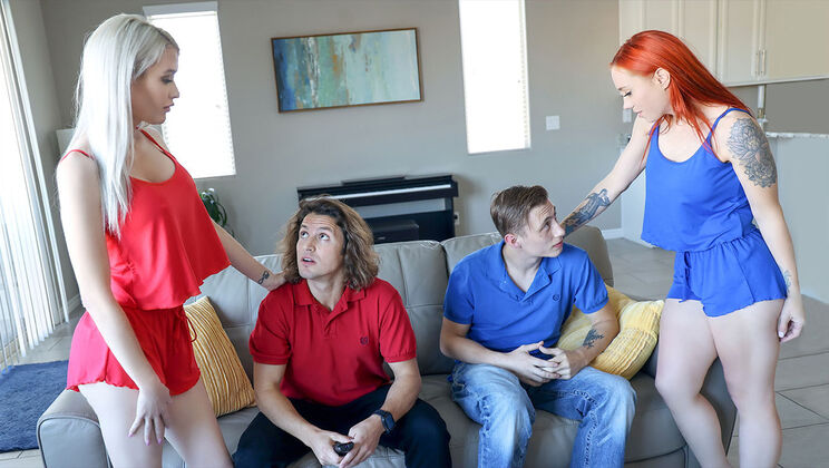 [MomSwap] - Off the Bets and On the Beds - Jay Romero - Katie Monroe - Cole Church - Nova Sky