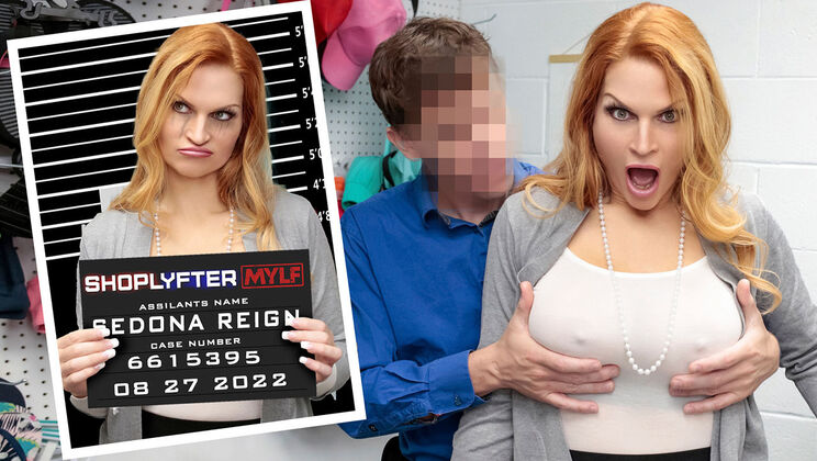 [ShopLyfterMYLF] - Rion King's Office Sextape: Sedona Reign Caught Cheating