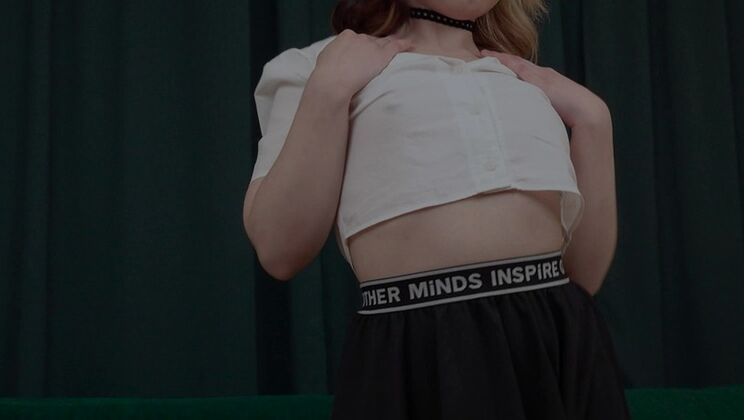 [ErikaKortiStudio] - Teen Half Gets Her First DP with Big Black Cocks