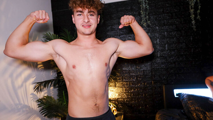 [HotGuysFuck] - Halle Storm Initiates Allen Cole In Doggystyle - Halle Storm - Allen Cole