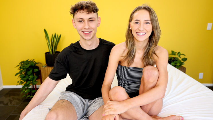 Madison Peach Teaches Dallas Diamond the Ropes in a Doggystyle Romp